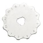 VIP-TEC VT877015-3 45 mm Profesyonel Yuvarlak Dalgalı Bıçak Yedeği