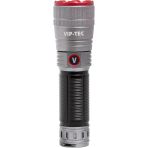 VIP-TEC VT891207 VEGA LT 800m Uzun Menzilli Şarj Edilebilir Alüminyum El Feneri Koruyucu Kılıf
