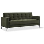 Vipa Home Seattle Yesil Yatakli Cekyat Uclu Kanepe