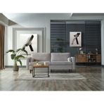 Vipa Home Vipa Cord Rio Üçlü Koltuk, Modern ve Şık Tasarım, Rahat Salon ve Oturma Odası Koltuğu - Gri