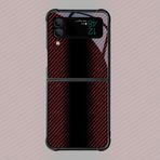 VIPAVA Karbon Fiber Desenli Kılıf Samsung Galaxy Z Flip4 Z Flip 5 3 5G 3 4 Damla Test Edilmiş Koruma Renkli Telefon Kapağı Kadın Parlak, SMF, TXW02, Galaxy Z Flip 3 için