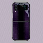 VIPAVA Karbon Fiber Desenli Kılıf Samsung Galaxy Z Flip4 Z Flip 5 3 5G 3 4 Damla Test Edilmiş Koruma Renkli Telefon Kapağı Kadın Parlak, SMF, TXW04, Galaxy Z Flip 3 için