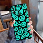 VIPAVA Sevimli Komik Trippy Gülen Yüz Kabuk TPU Yumuşak Telefon LG kılıfı K42 G7 ThinQ K50 K50s K61 G6 K41s K52 K40s G8 K62 G8 Kapak, B04, LG G7 (G7 ThinQ)