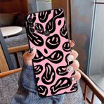VIPAVA Sevimli Komik Trippy Gülen Yüz Kabuk TPU Yumuşak Telefon LG kılıfı K42 G7 ThinQ K50 K50s K61 G6 K41s K52 K40s G8 K62 G8 Kapak, B05, LG K92 5G