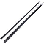 Viper Graphstrike 147,3 cm 2 parça fiberglas Grafit Composite bilardo/Pool Queue 58 Inches Siyah