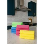 VİPEX Mikrofiber Temizlik Bezi, 10 Adet, 40x40 cm, Ultra Emici, 240 GSM, Çok Renkli, Mutfak ve Ev Temizliği İçin