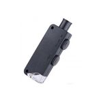 Vipfırsat Mini 60X 100X Zoom Lens Odak Takı LED Cep Mikroskop Büyüteç