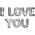 Vipfoni 18'' Folyo Balon I Love You Set Yazı