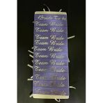 Vipfoni Bride To Be -Team Bride Bekarlığa Veda Nedime Bilekliği 12 Adet Mor - Gold