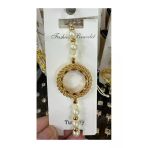 Vipfoni İçi Boş Doldurulabilen Altın Kaplama İncili Bileklik M1