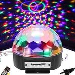 Vipfoni LED Disko Topu: SD Kart ve USB Girişli Disko Işıklı Hoparlör