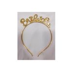 Vipfoni Metal Bride To Be Gelin Tacı Gold