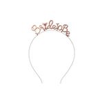 Vipfoni Metal Bride To Be Gelin Tacı Rose Gold