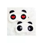 Vipfoni Peluş Panda Uyku Bandı 2 Adet - Göz Bandı - Hediyelik