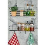vipgross Yapışkanlı 2 li set Banyo Rafı Duş Şampuanlık Duvar Düzenleyici Organizer - Banyo Düzenleyici