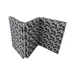 Viphomeconcept Tek Kişilik Katlanır Yer Yatağı Sünger Yatak Siyah Tüylü 80X180Cm