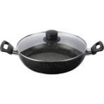 Vipiteno Kapaklı Kızartma Tenceresi, Indüksiyonlu Kızartma Tenceresi, Yapışmaz Kaplama, Güveç Tenceresi, Alüminyum, Yuvarlak, Çap 28 cm