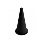 virajx 42 Cm Büyük Boy Deliksiz (Düz) Antrenman Hunisi (Siyah)