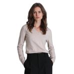 Virginia Kadın Triko Kazak, Bej, S