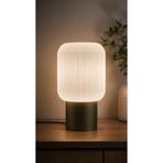 Viro3d Alora Modern Abajur Dekoratif Masa Lambası | E27 Uyumlu | 9w Led Ampul Hediyeli