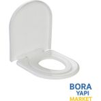Visam Çocuk Oturaklı Klozet Kapağı mimoza Yavaş Kapanır Termoplast Malzeme ile Hijyenik Kullanım
