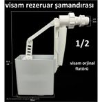 Visam Jet Flator 1/2 Gömme Rezervuar Slim 80 Uyumlu Beyaz