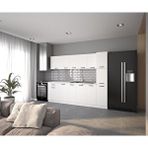 Visas Concept 260 cm Kardelen Hazır Mutfak Dolabı Tezgah Dahil Mutfak Dolabı