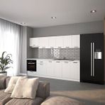 Visas Concept 280 Cm Eray Hazir Mutfak Dolabi Beyaz