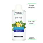 Visbuen Etkili 12 Doğal Aktifli Arındırıcı Onarıcı Ve Işlem Öncesi Sonrası Koruyucu Tuzsuz Şampuan Detox