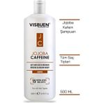 Visbuen Jojoba & Kafein 15 Doğal Aktifli Saç Dökülmesine ve Kırılmasına Karşı Şampuan