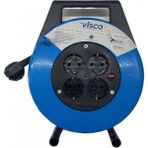 Visco 3x1,5 mm 5 m Makaralı Seyyar Uzatma Kablosu