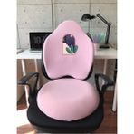 Visco Gamer Oyuncu Bel Yastığı ve Yuvarlak Oturma Minderi 2'li Set Pembe