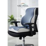 Visco Ortopedik Ergonomik Ofis Koltuk Koksiks Oturma Minderi Sırt Bel Destek Minderi Yastığı Seti dummy-274311788-429