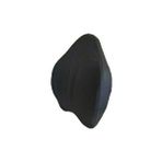 Visco Yastık Bel Yastığı Ortopedik Destek Yastık 55 x 43 x 9 cm - 43 x 55 cm - Siyah