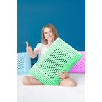 Viscofoam Air Terapi Hava Kanallı Ortopedik Yastık Visco Yastık Yeşil 60x40x16cm