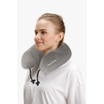 Viscofoam Comfy Ortopedik Seyahat Yastığı Visco Boyun Destekli Seyahat Yastığı - Gri | Ergo Travel - 28 x 30 cm