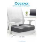 Viscofoam Ortopedik Oturma Minderi Hemeroid Basur Kuyruk Sokumu Coccyx Oturma Minderi Visco Minder Gri