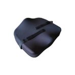 Viscoli Visco Li Yastık Ortopedik Oturma Simidi Minderi Lastikli Bel Yastığı - 10 x 43 cm - Siyah