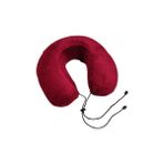 Viscoli Visco Li Yastık Ortopedik Seyahat Boyun Yastığı Klipli - 31 x 27 cm - Bordo