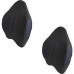Viscoli Yastık Bel Sırt Ortopedik Destek Yastığı Oturma Minderi 2AD - 55 x 40 cm - Siyah