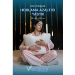Viscolux Horlama Azaltıcı Yastık - Horlama Önleyici Ortopedik Visco Yastık Pembe