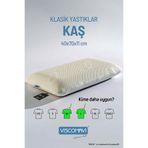 viscomavi Kaş Uzun Klasik Visco Yastık