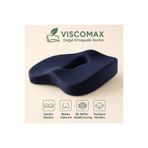 VİSCOMAX Ortopedik Oturma Simidi Koltuk Minderi Visko Kuyruk Sokumu Yastığı
