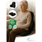 Viscomina Ortopedik Visco Oturma ve Bel Destek Minderi Seti | Ergonomik Tasarım & Konforlu Oturuş - Standart - Renkli