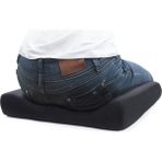 Viscomina Oturma Minderi Ortopedik Minder Ofis Sandalyesi Ergonomik Minder 3 Renk 40X40X8 cm - Siyah