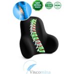 Viscomina Visco Bel Yastığı Ortopedik Ergonomik Destek Minderi Ofis, Araç, Ev Kullanımı Için Uygun - Standart - Renkli