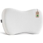 Viscotex Curvesleep Ergonomik Visco Uyku Yastığı Karın Üstü, Yarı Yüzüstü ve Yan Uyku Için Ortopedik Destek, 60X38X11CM - Beyaz - 60 x 38 x 11 cm