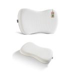 VİSCOTEX CurveSleep Ergonomik Visco Yastık, Karın Üstü, Yarı Yüzüstü Uyku İçin Ortopedik Destek 60x38x11cm