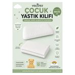 VİSCOTEX Kids Comfort Fermuarlı Çocuk Yastık Kılıfı 66x33 cm Yumuşak Dokulu Nefes Alabilen