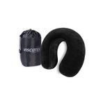 VİSCOTEX Visco Ortopedik Boyun Yastığı 32x30x10 Cm, Siyah